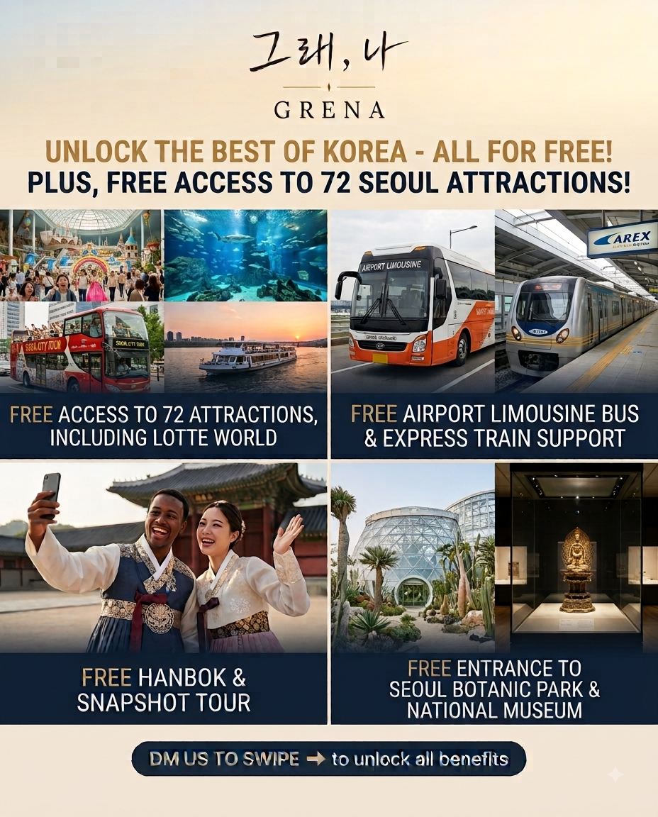 UNLOCK THE BEST OF KOREA - ALL FOR FREE!